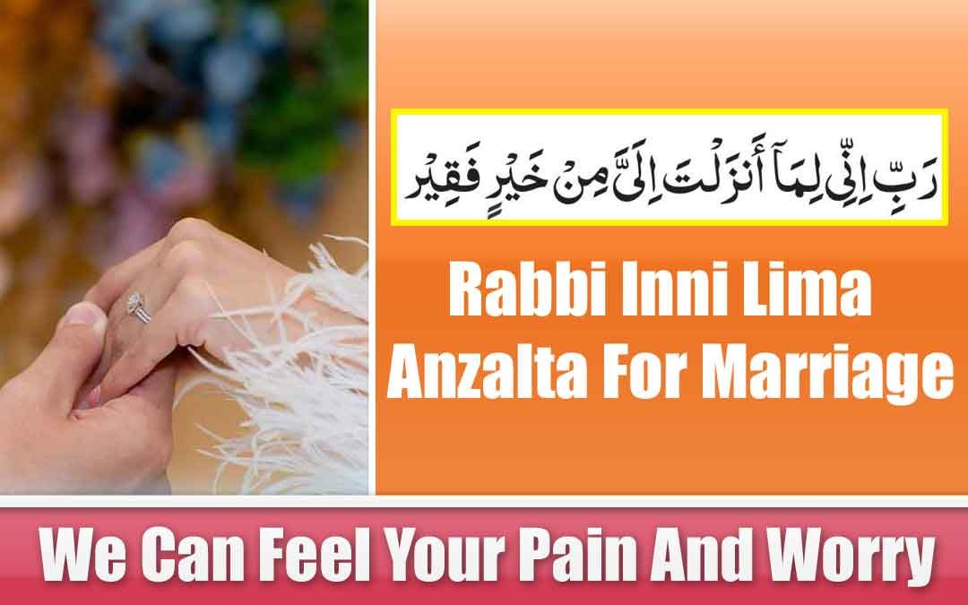 Secrets of Rabbi Inni Lima Anzalta For Marriage